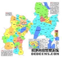常州行政区划图